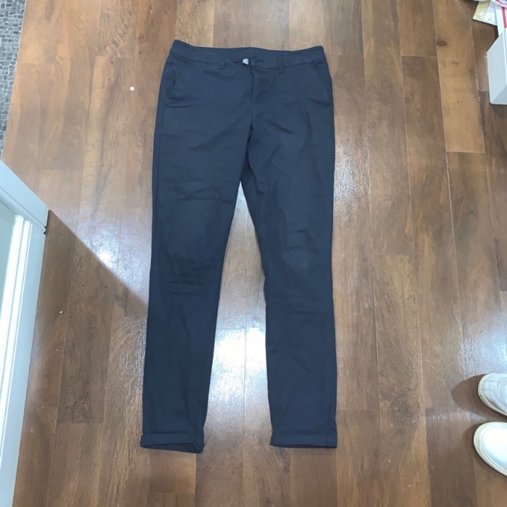 ASOS skinny chinos navy